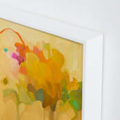 "Sweetest Honey" - Art Print in Honey Yellow by Susannah Bleasby - Frame Close-up