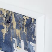"Glow Stone II" - Art Print in Sapphire by Julia Contacessi - Frame Close-up
