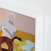 "Sunday" - Art Print in Sorbet by Mary Ketch - Frame Close-up