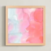 "Autumn, No. 1 (Clouds)" - Art Print in Warm by studio SYLVO - Framed