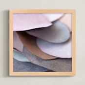 "Paper Petal 16" - Art Print in petals by Jenny Phillips - Framed