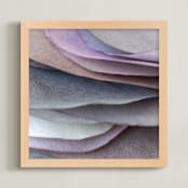 "Paper Petal 2" - Art Print in petals by Jenny Phillips - Framed