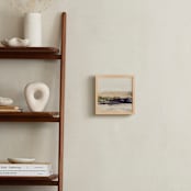 "George I" - Art Print in Tan by Mande Calhoun - In a Room