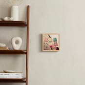 "Color in Paris" - Art Print in Beige by Caroline Mint - In a Room