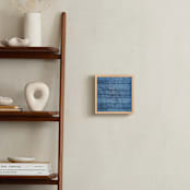 "Gathered Remnants II" - Art Print in Regal Blue by Debra Pruskowski - In a Room