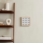"Knot Stamps" - Art Print in Medium Grey by Lorent and Leif - In a Room