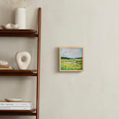 "Summer Golds" - Art Print in Wildflower Gold by Brittany Fan - In a Room