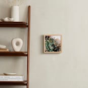 "West Texas Cactai" - Art Print in green by Alison Holcomb - In a Room