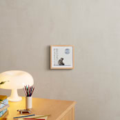 "Once upon a blue moon" - Art Print in white by Maja Cunningham - In a Room