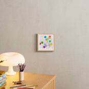 "Rainbow Lollies" - Art Print in Hot Pink by Jenny Westenhofer - In a Room