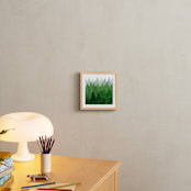 "Forest" - Art Print in Forest Green by Priscilla Lee - In a Room