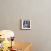 "Springtime Violets Bouquet" - Art Print in Springtime Violet by Mariecor Agravante - In a Room