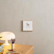 "watercolor fawn" - Art Print in fawn brown by Lauren Rogoff - In a Room
