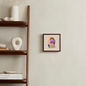 "Prism 3" - Art Print in Rainbow by Kelly Watkins - In a Room