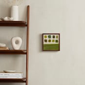 "Olive Palette" - Art Print in Olive Green by Stacy Kron - In a Room