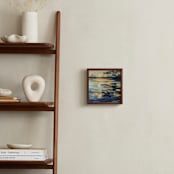 "Collide II" - Art Print in Navy Blue by Kelly Johnston - In a Room
