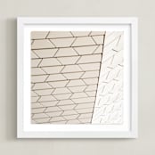 "Contorno I" - Art Print in tile by Heather Deffense - Framed