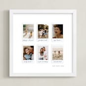 "Six Photo: Square Framed Photo" - Framed Photo in White by Olivia Kanaley Inman - Framed