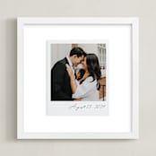 "Classic Snap: Square Framed Photo" - Framed Photo in Quartz by Minted - Framed