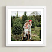 "The Big Picture: Holiday Framed Photo" - Framed Photo in White by Minted - Framed