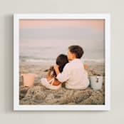 "The Big Picture: Square Framed Photo" - Framed Photo in White by Minted - Framed
