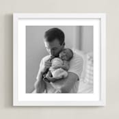 "The Big Picture: Father's Day Framed Photo" - Framed Photo in White by Minted - Framed