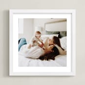 "The Big Picture: Mother's Day Framed Photo" - Framed Photo in White by Minted - Framed