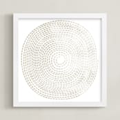 "surround me" - Art Print in earth by R studio - Framed