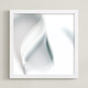 "formless" - Art Print in light gray by Sarah Luna - Framed