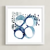 "Aquae" - Art Print in Pool by Kelly Ventura - Framed