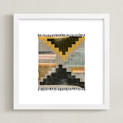 "Tapestry 4" - Art Print in Sea Change by Kate Capone - Framed