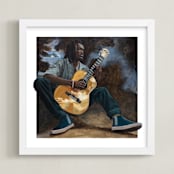 "Freedom Song" - Art Print in NATIVE FLORA by Curtis Newkirk - Framed