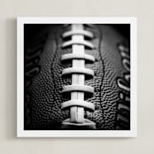 "Any Given Sunday 1 (Black + White)" - Art Print in Black & White by Shannon Howard - Framed