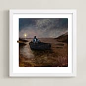 "A Time for Solitude" - Art Print in SOULMATE by Curtis Newkirk - Framed
