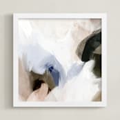 "Hopefully 2" - Art Print in Blushing by Melanie Severin - Framed