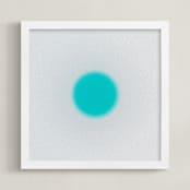 "Sun in the dust. Variations 9" - Art Print in Glaciar White by Arash Fattahi Acosta - Framed