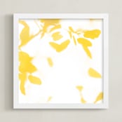 "Aspen Gold #1" - Art Print in Aspen Gold by Mike Sunu - Framed
