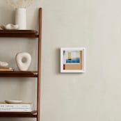 "California Abstract 2" - Art Print in Warm Multi by Shannon Howard - In a Room