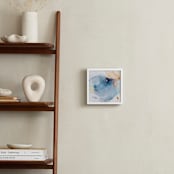 "Ebb and Flow" - Art Print in Blue Grey by Arohika Verma - In a Room