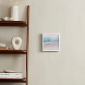 "Coast" - Art Print in Baby Blue by Lucrecia Caporale - In a Room