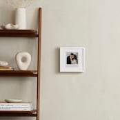 "Classic Snap: Square Framed Photo" - Framed Photo in Quartz by Minted - In a Room
