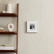 "Classic Snap: Square Framed Photo" - Framed Photo in Quartz by Minted - In a Room