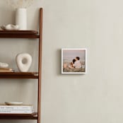 "The Big Picture: Square Framed Photo" - Framed Photo in White by Minted - In a Room