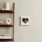 "In A Heart: Framed Photo " - Framed Photo in White by Minted - In a Room