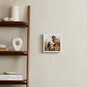 "The Big Picture: Father's Day Framed Photo" - Framed Photo in White by Minted - In a Room