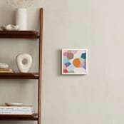 "Pointilize I" - Art Print in Multi by Amber Barkley - In a Room