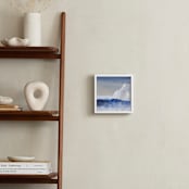 "Neptune" - Art Print in Natural Blue by Julia Contacessi - In a Room