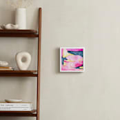 "Close" - Art Print in Cerise by Kerry Doyle - In a Room