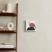 "offset" - Art Print in White by Lindsay Stetson Thompson - In a Room