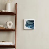 "Sky Pebbles 5" - Art Print in Sea blue by Jenny Phillips - In a Room